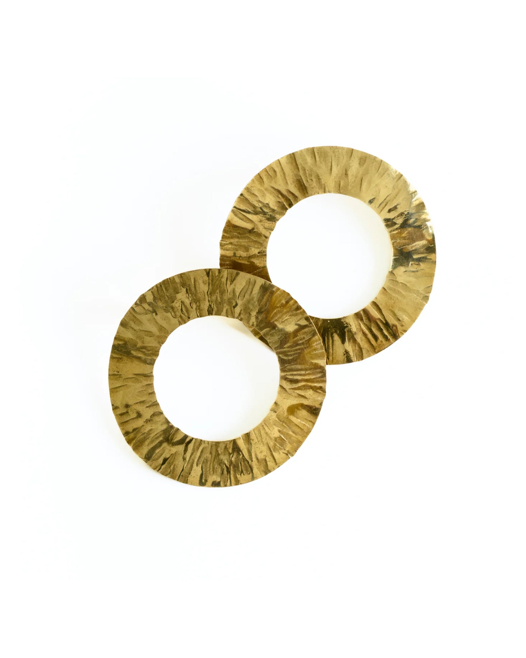 Aki Earrings - Brass