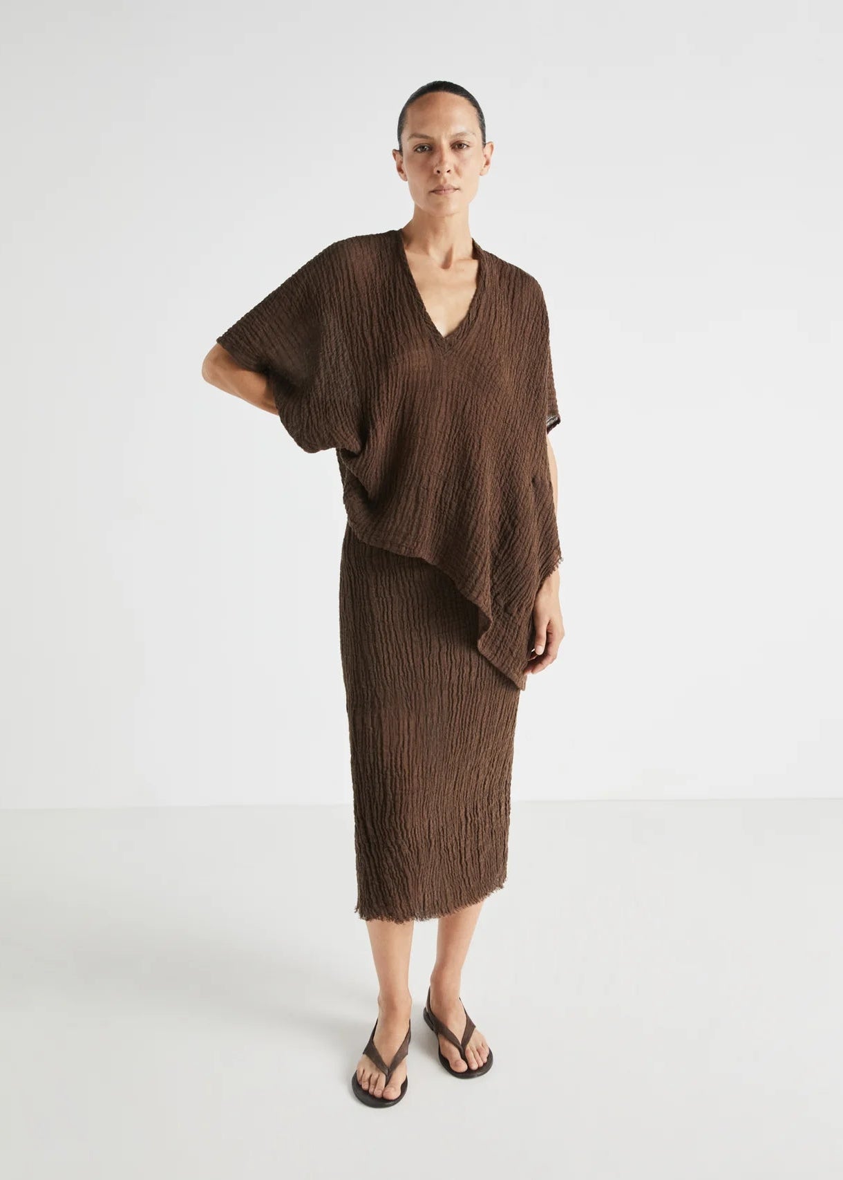 IGUAZU SKIRT - BRUNETTE