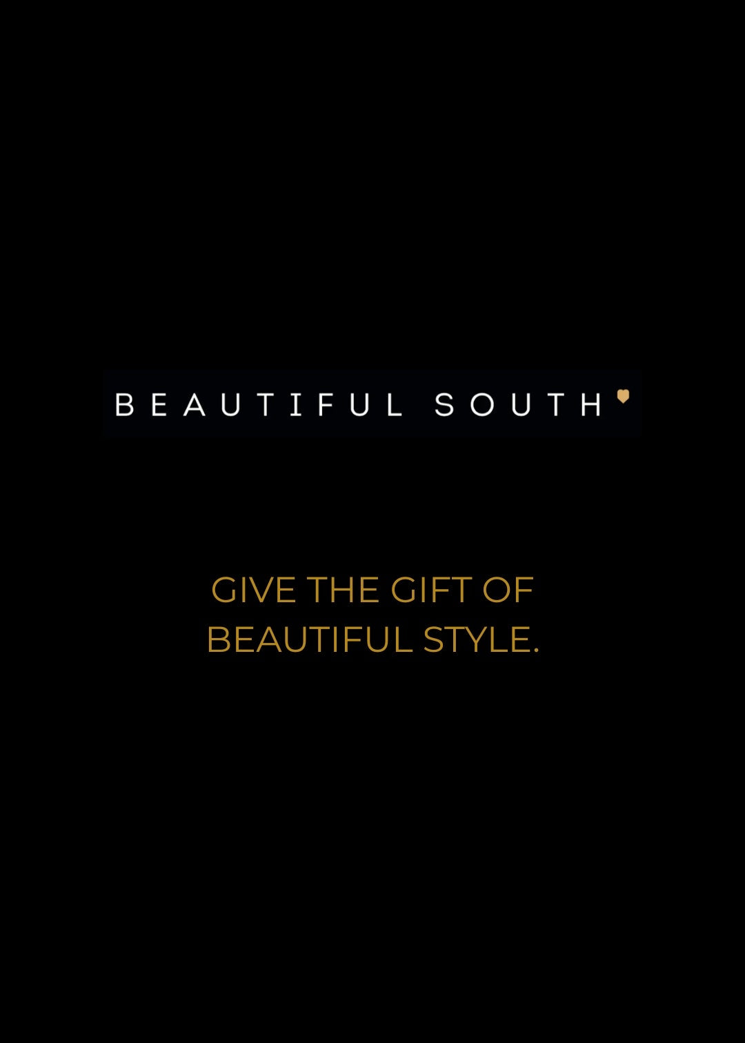 BEAUTIFUL SOUTH GIFT CARD