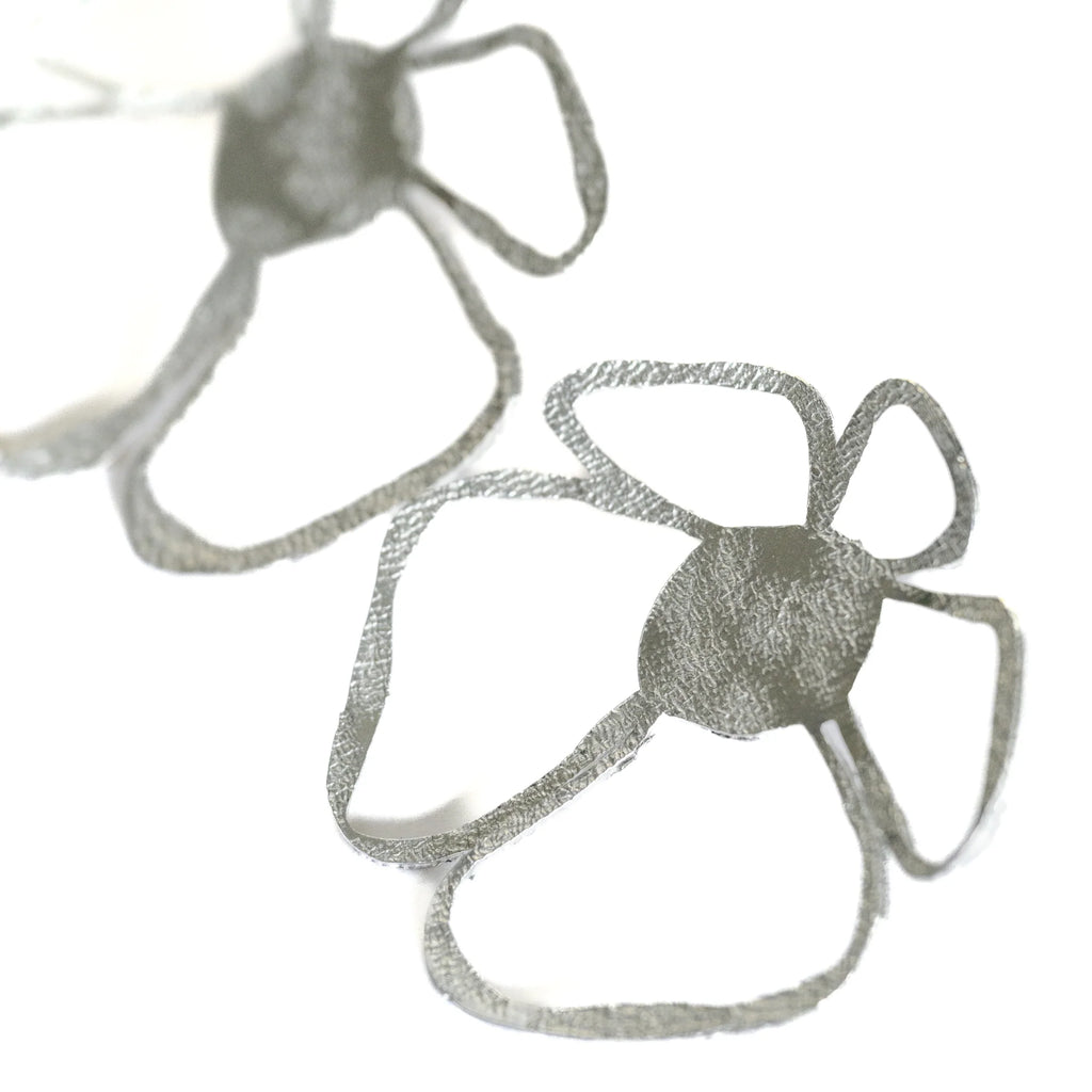 Sakura Earrings - Silver