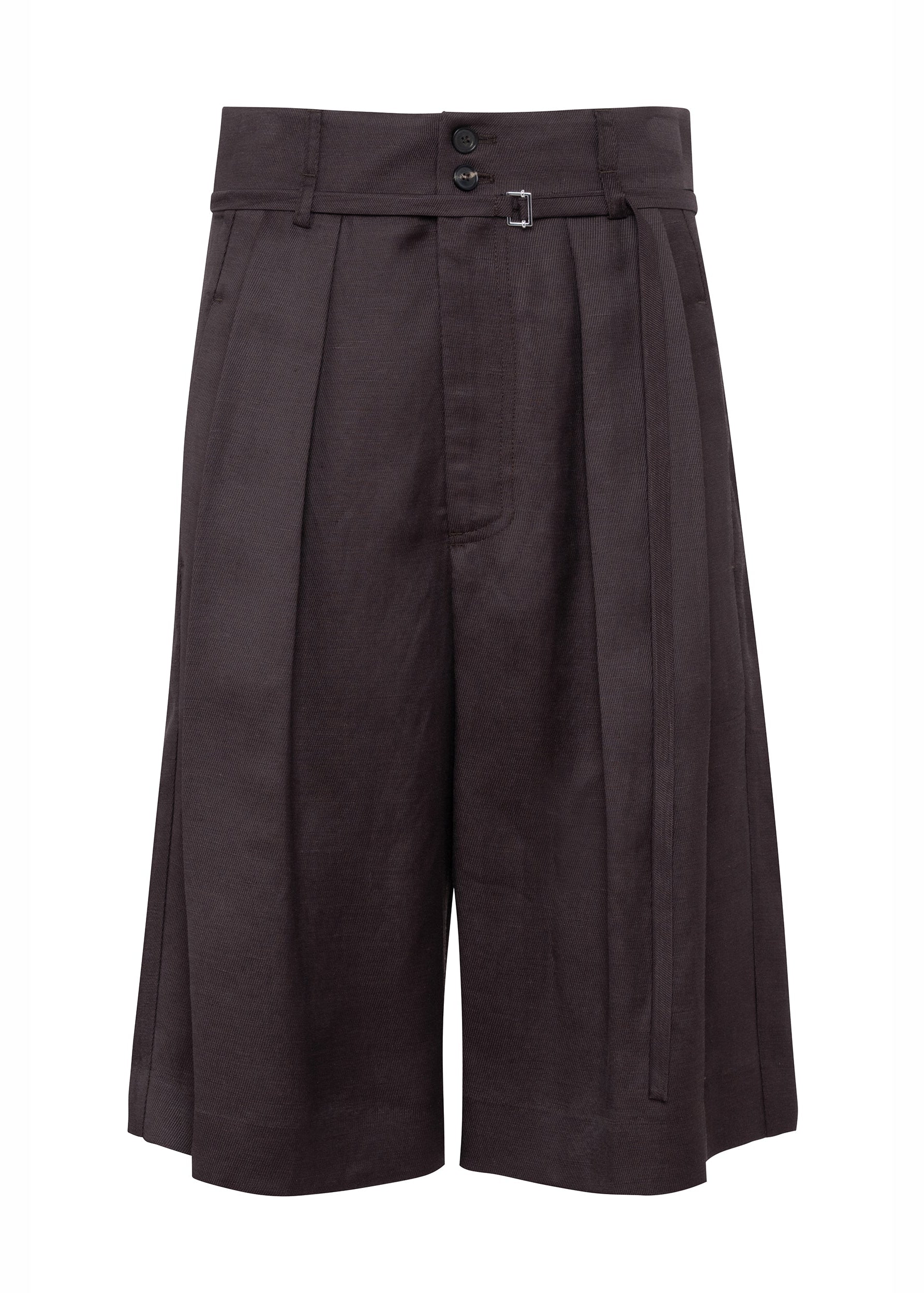 FLAV BERMUDA SHORTS - PLUM CHOCOLATE