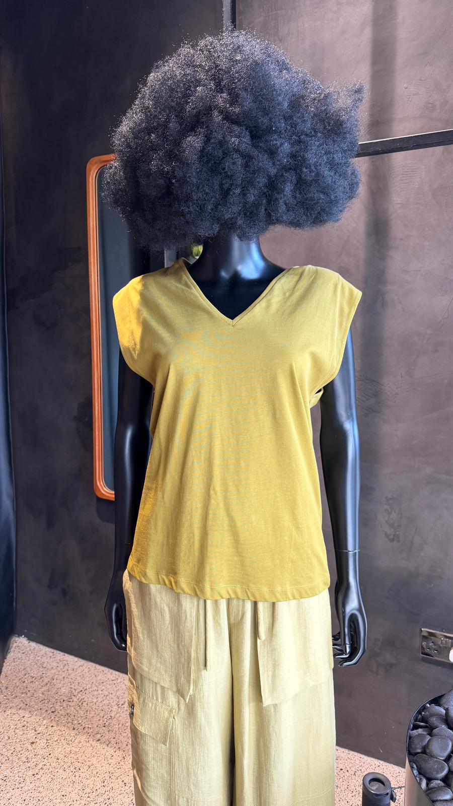 SAMI TOP - OLIVE