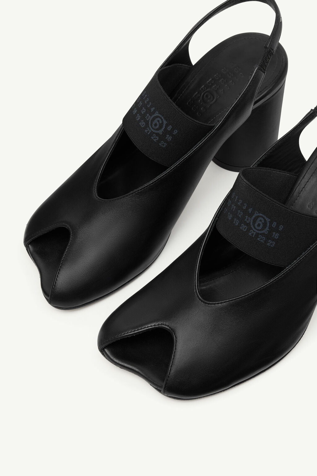 Anatomic Numeric Slingback - Black
